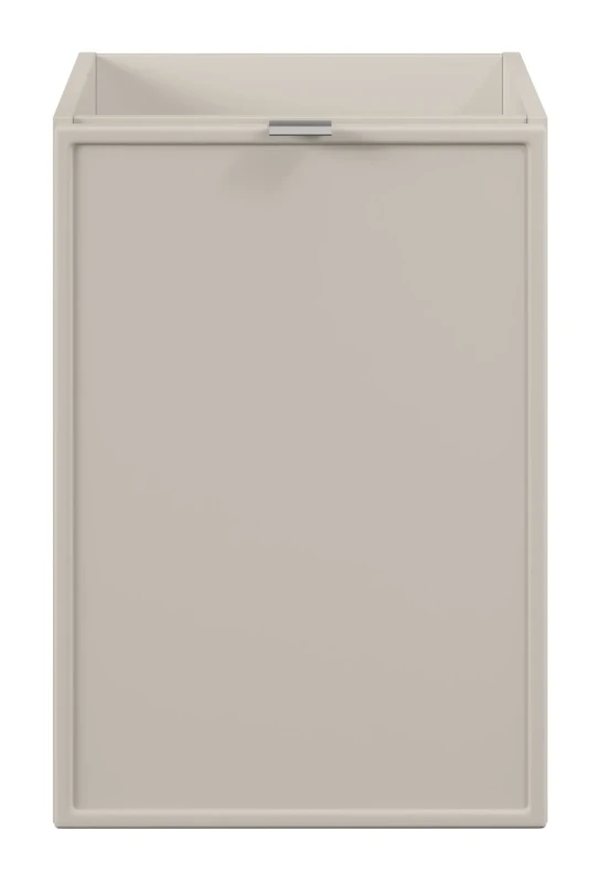 Zestaw mebli łazienkowych Bella Cashmere z umywalką Wiki i blatem 100 cm dąb artisan - 4 elementy