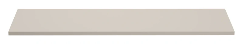 Zestaw mebli łazienkowych Bella Cashmere trzydrzwiowa szafka z regałem i blatem 140 cm