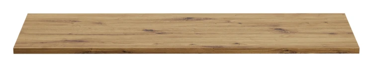 Zestaw mebli łazienkowych Bella Cashmere z umywalką Nika i blatem 140 cm dąb artisan - 4 elementy