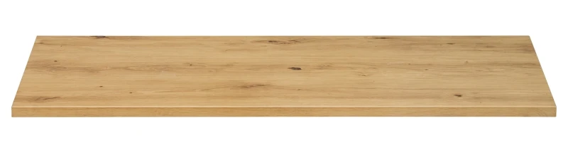 Zestaw mebli łazienkowych Bella Cashmere trzydrzwiowa szafka z blatem 120 cm dąb artisan