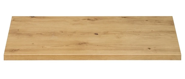 Zestaw mebli łazienkowych Bella Cashmere szafka 2 szuflady z blatem 60 cm dąb artisan