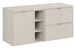 Zestaw mebli łazienkowych Bella Cashmere z blatem 120 cm - 4 elementy