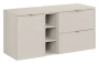 Zestaw mebli łazienkowych Bella Cashmere z blatem 120 cm - 4 elementy