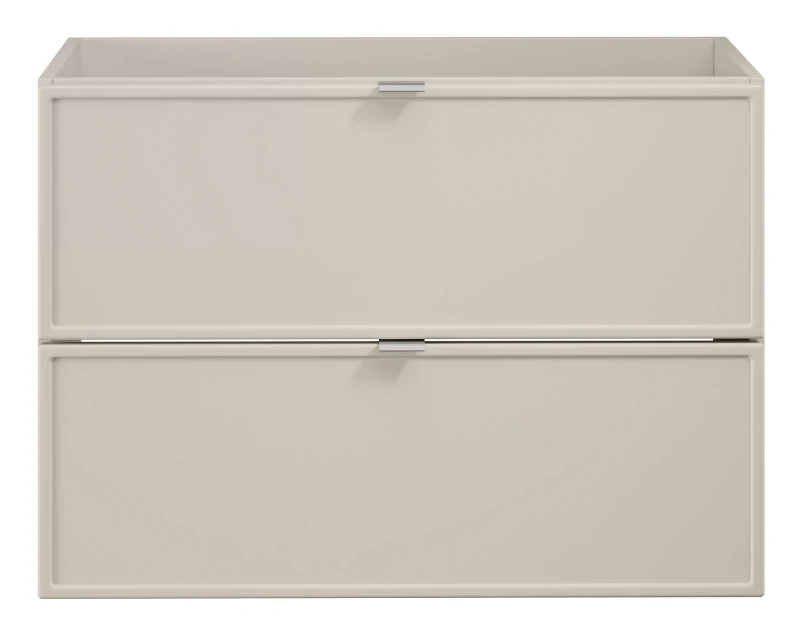 Zestaw mebli łazienkowych Bella Cashmere z umywalką Trust i blatem 140 cm - 5 elementów