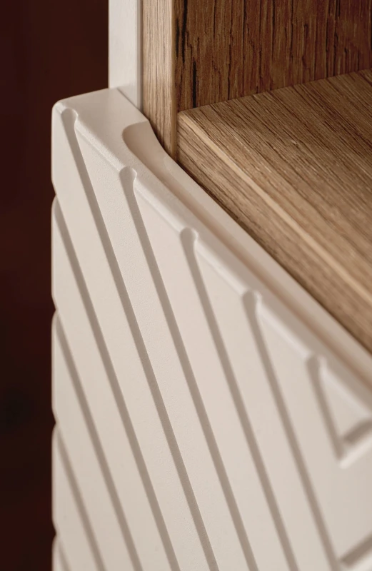 Szafka łazienkowa wysoka VIVA CASHMERE dwudrzwiowa