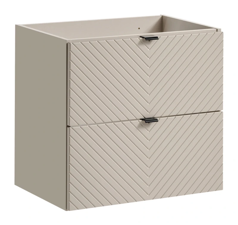 Szafka łazienkowa pod umywalkę 60 cm VIVA CASHMERE 2 szuflady