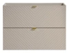 Zestaw mebli łazienkowych VIVA CASHMERE szafka 80 cm 2 szuflady z białym blatem 80 cm