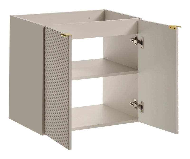 Zestaw mebli łazienkowych VIVA CASHMERE z blatem dąb 140 cm