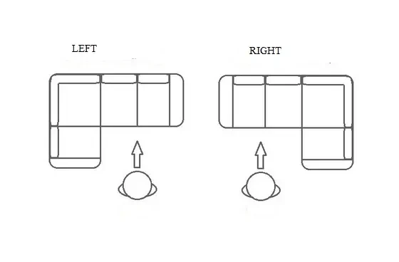 Narożnik tapicerowany LAREN 251 cm do salonu