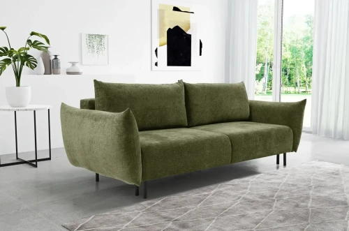 Sofa rozkładana ADEL 240 cm z funkcją spania i pojemnikiem na pościel - Over the Horizon 38