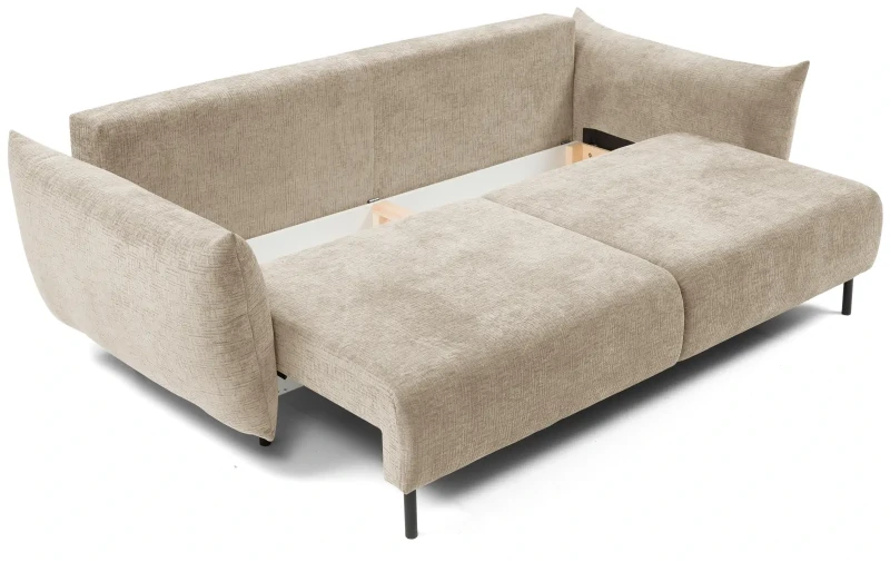 Sofa rozkładana ADEL 240 cm z funkcją spania i pojemnikiem na pościel - Over the Horizon 08