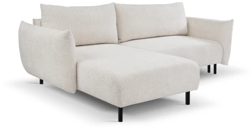 Narożnik rozkładany ADEL 257 cm z funkcją spania i pojemnikiem na pościel