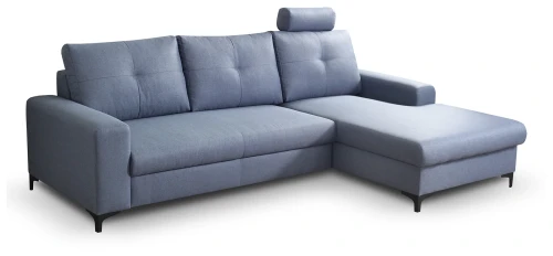 Narożnik rozkładany AVRA 251 cm z funkcją spania i pojemnikiem na pościel