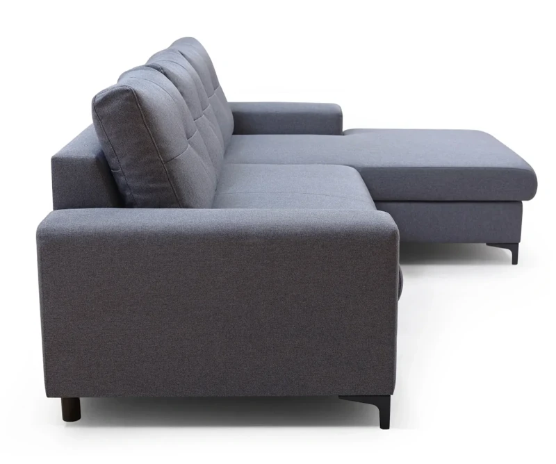 Narożnik rozkładany AVRA 251 cm z funkcją spania i pojemnikiem na pościel