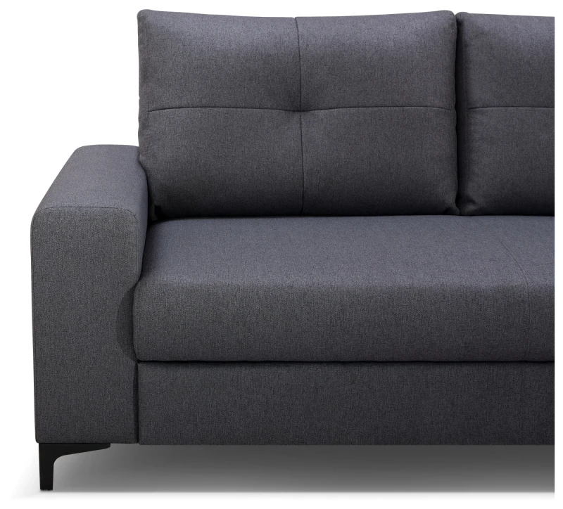 Narożnik rozkładany AVRA 251 cm z funkcją spania i pojemnikiem na pościel