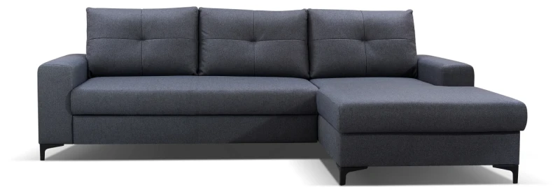 Narożnik rozkładany AVRA 251 cm z funkcją spania i pojemnikiem na pościel