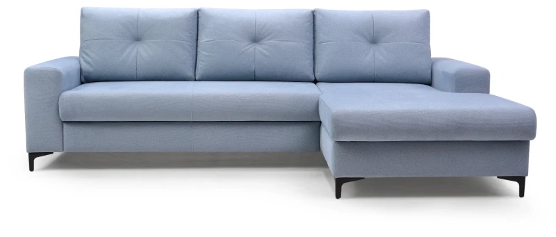 Narożnik rozkładany AVRA 251 cm z funkcją spania i pojemnikiem na pościel