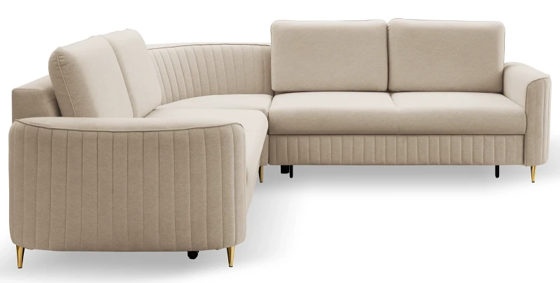 Narożnik tapicerowany LAREN 251 cm do salonu - Castel 15