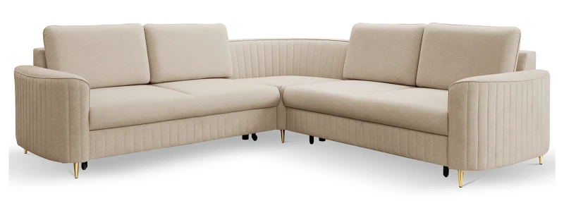 Narożnik tapicerowany LAREN 251 cm do salonu - Castel 15
