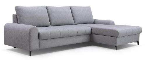 Narożnik rozkładany AKIRA 252 cm z funkcją spania i pojemnikiem na pościel