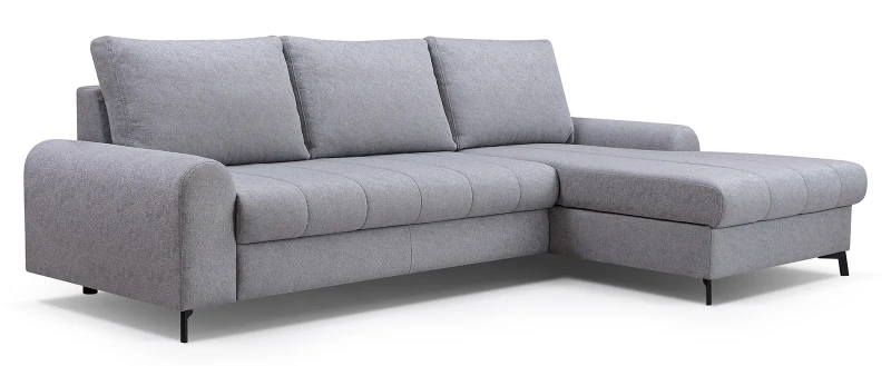 Narożnik rozkładany AKIRA 252 cm z funkcją spania i pojemnikiem na pościel - Gusto 88