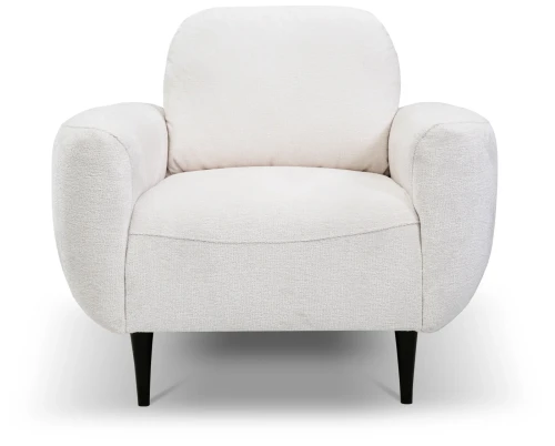 Fotel tapicerowany BOHO w stylu skandynawskim do salonu - Perfect Harmony 01