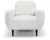 Fotel tapicerowany BOHO w stylu skandynawskim do salonu - Perfect Harmony 01