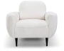 Fotel tapicerowany BOHO w stylu skandynawskim do salonu - Perfect Harmony 01