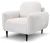 Fotel tapicerowany BOHO w stylu skandynawskim do salonu - Perfect Harmony 01