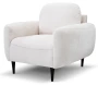Fotel tapicerowany BOHO w stylu skandynawskim do salonu - Perfect Harmony 01