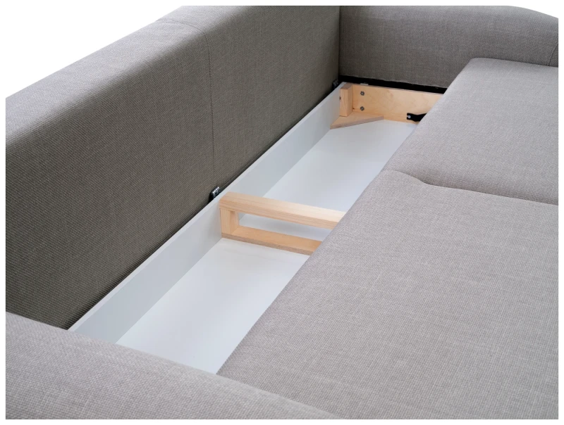 Sofa rozkładana BOHO 244 cm z funkcją spania i pojemnikiem na pościel - Ottawa 7
