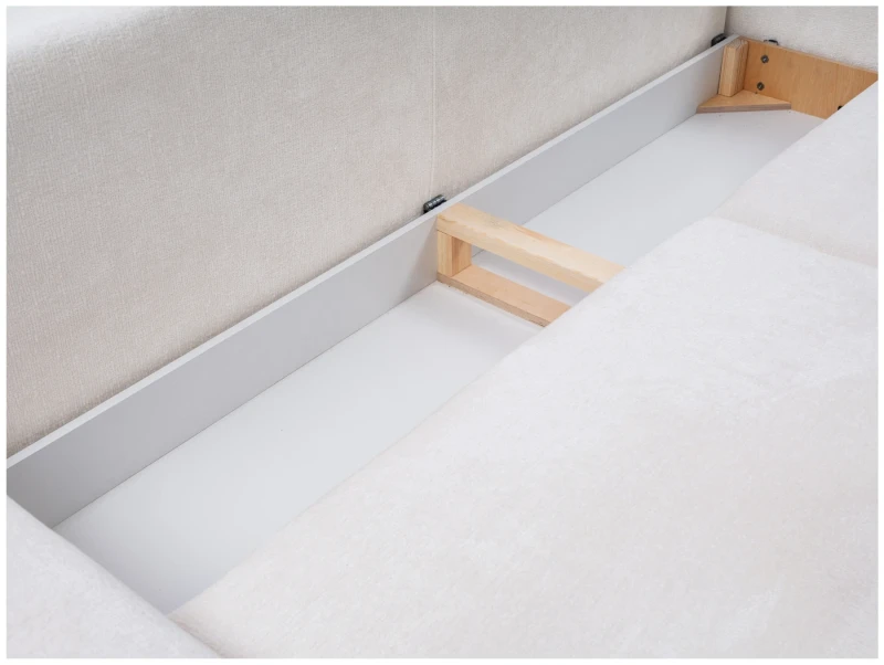 Sofa rozkładana BOHO 244 cm z funkcją spania i pojemnikiem na pościel - Perfect Harmony 01