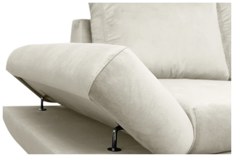 Narożnik rozkładany LOFT 284 cm z funkcją spania i pojemnikiem na pościel - Kronos 1