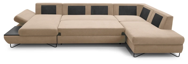 Narożnik rozkładany LOFT III 344 cm z funkcją spania i pojemnikami na pościel - Salvador 2