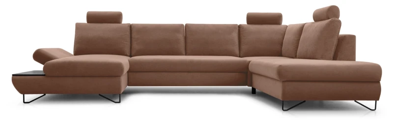 Narożnik rozkładany LOFT III 344 cm z funkcją spania i pojemnikami na pościel - Salvador 4