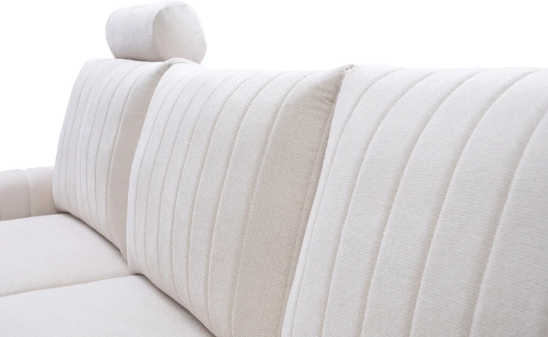 Narożnik rozkładany MONACO 251 cm z funkcją spania i pojemnikiem na pościel - Loft 1