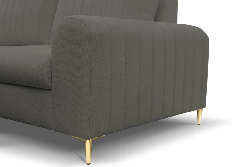 Narożnik rozkładany MONACO 251 cm z funkcją spania i pojemnikiem na pościel - Loft 22