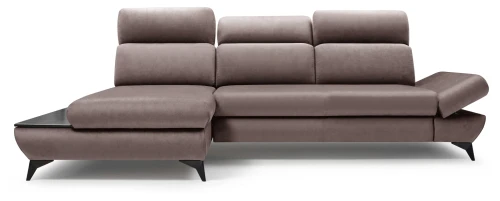 Narożnik rozkładany TITAN 280 cm z funkcją spania i pojemnikiem na pościel