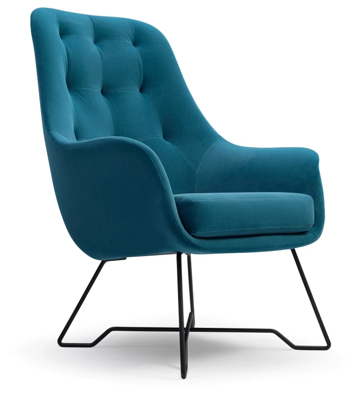 Fotel tapicerowany EZO nowoczesny do salonu - Mono 238