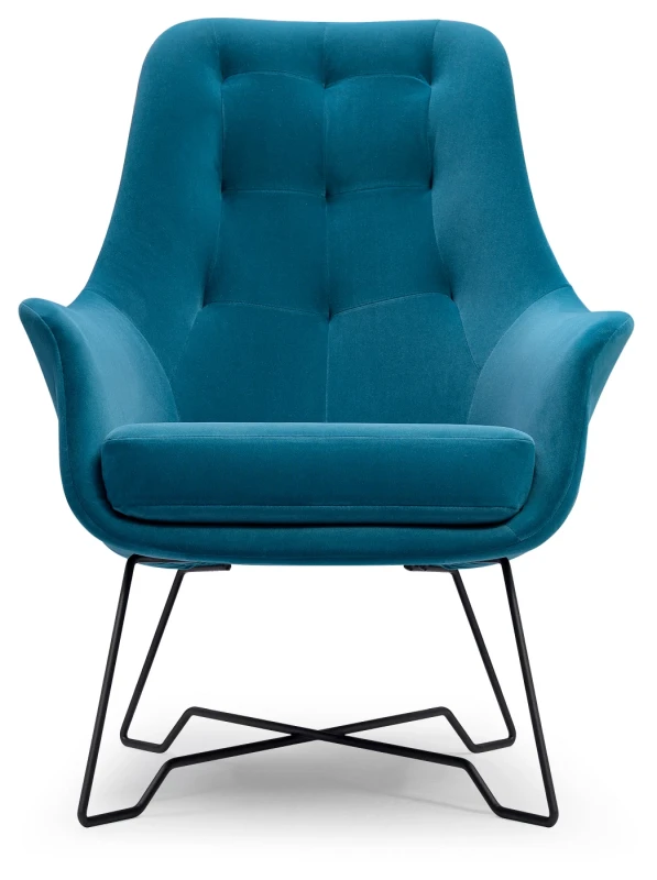 Fotel tapicerowany EZO nowoczesny do salonu - Mono 238