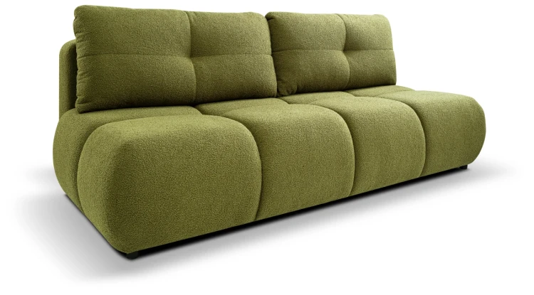 Sofa rozkładana MILO 214 cm z funkcją spania i pojemnikiem na pościel - Now or Never 38