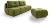 Sofa rozkładana MILO 214 cm z funkcją spania i pojemnikiem na pościel - Now or Never 38