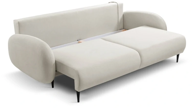 Sofa rozkładana SOFT 232 cm z funkcją spania i pojemnikiem na pościel - Castel 03