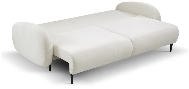 Sofa rozkładana SOFT 232 cm z funkcją spania i pojemnikiem na pościel - Run Again 01