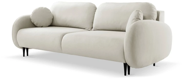Sofa rozkładana SOFT 232 cm z funkcją spania i pojemnikiem na pościel - Castel 03
