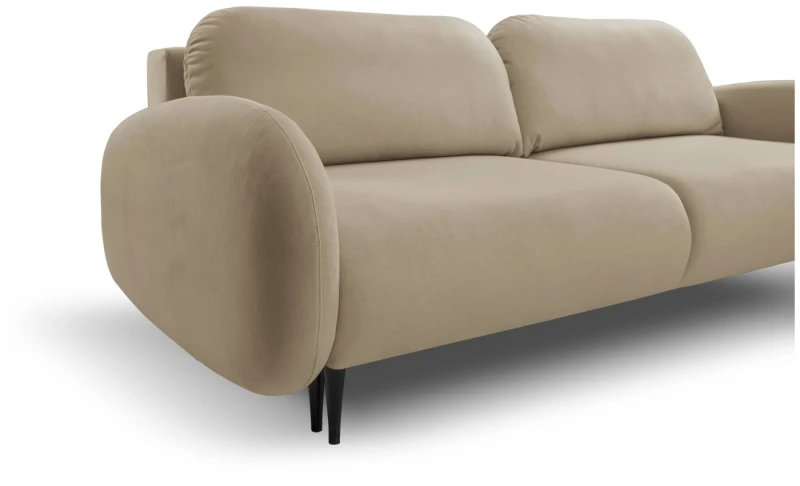 Sofa rozkładana SOFT 232 cm z funkcją spania i pojemnikiem na pościel - Castel 15