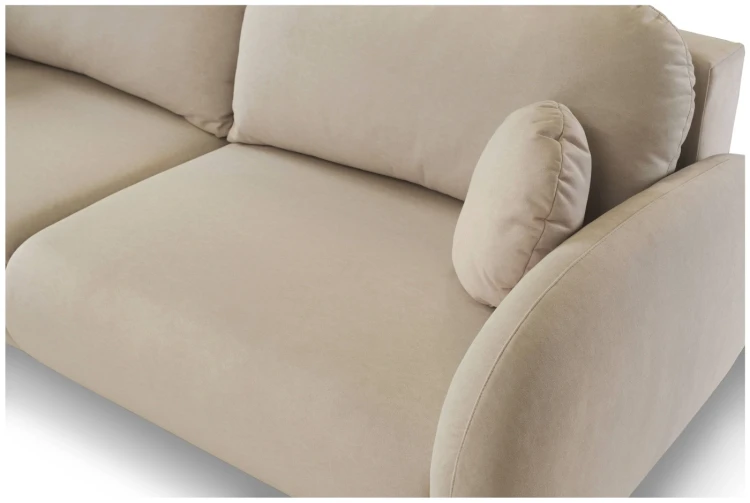 Sofa rozkładana SOFT 232 cm z funkcją spania i pojemnikiem na pościel - Castel 15