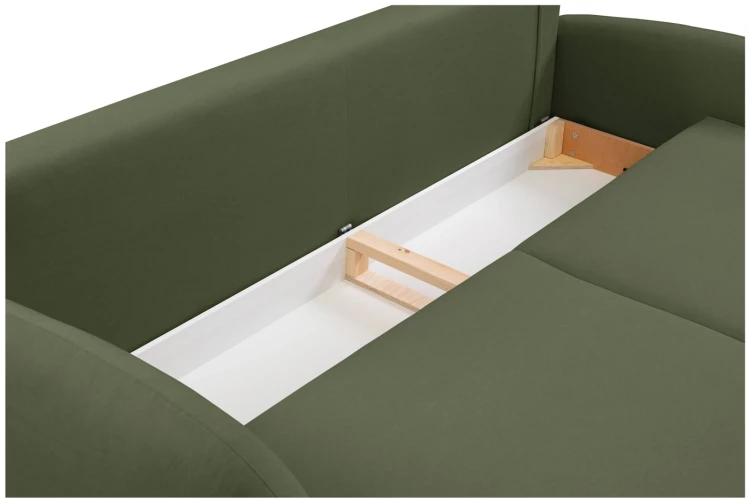 Sofa rozkładana SOFT 232 cm z funkcją spania i pojemnikiem na pościel - Castel 39