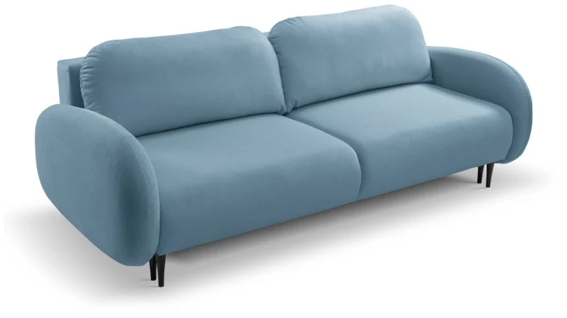Sofa rozkładana SOFT 232 cm z funkcją spania i pojemnikiem na pościel - Castel 74