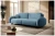 Sofa rozkładana SOFT 232 cm z funkcją spania i pojemnikiem na pościel - Castel 74